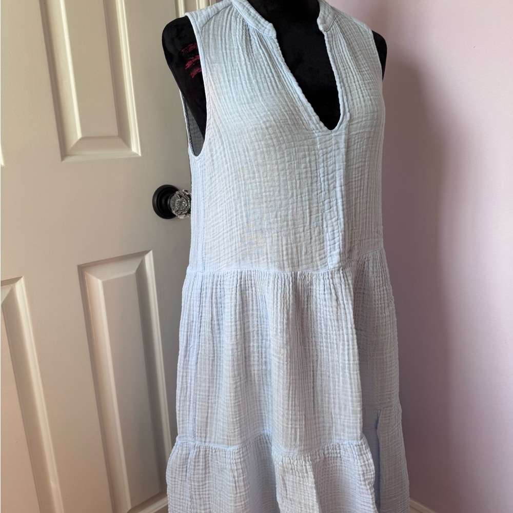 Michael Stars Daisy Women’s sleeveless gauze - Picture 4 of 7